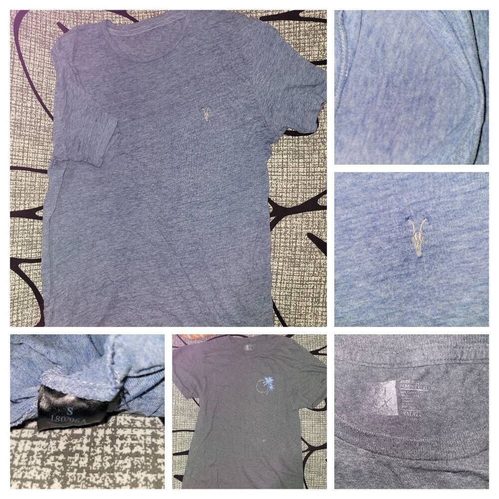 Mens short sleeve tee shirt bundle of 2